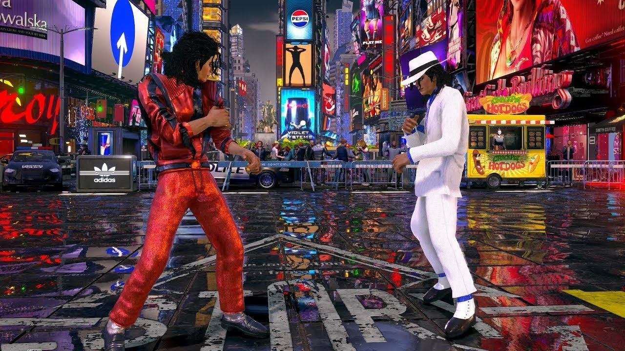 MICHAEL JACKSON on Tekken 8 Urban Square -  TEKKEN 7