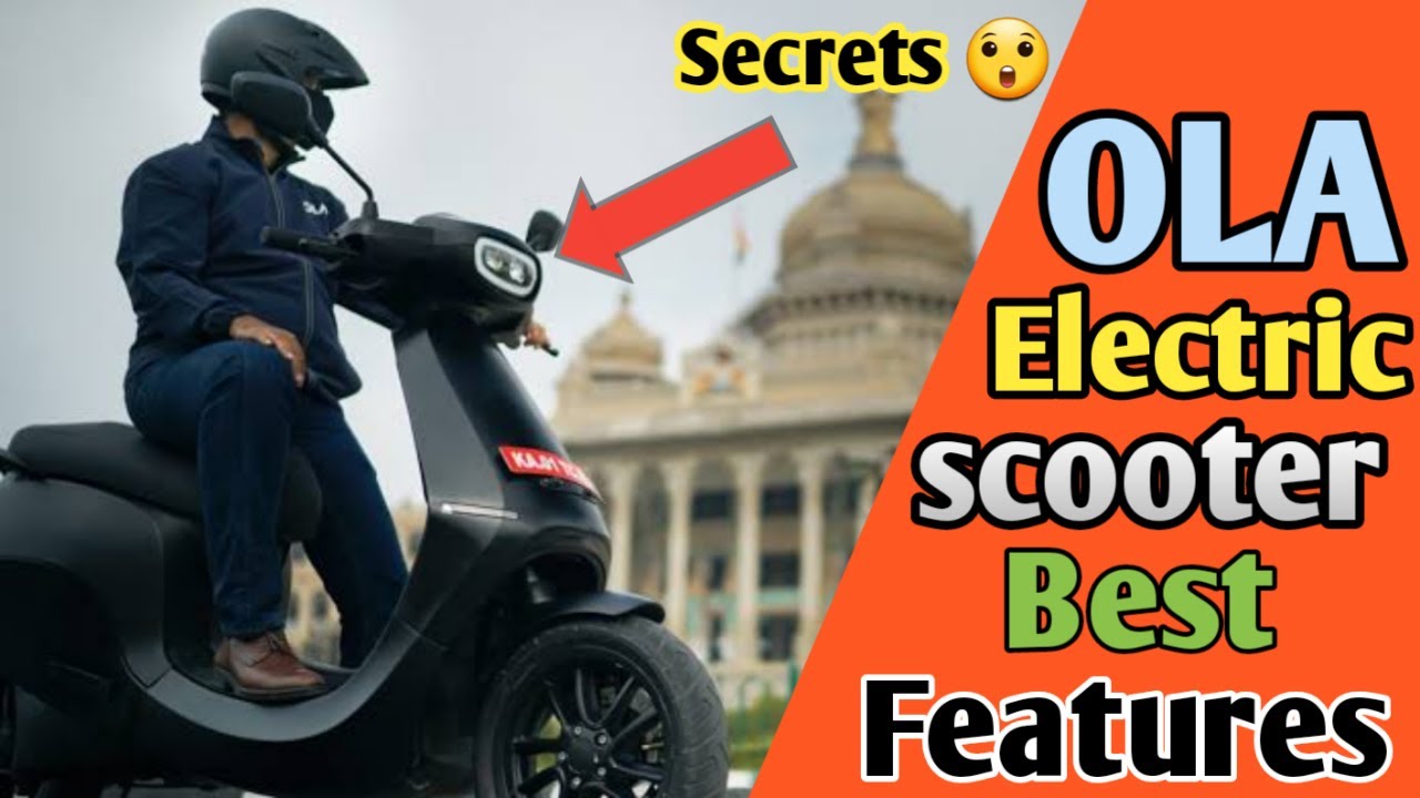 Ola Electric Scooter Best Features ! #olaelectricscooter