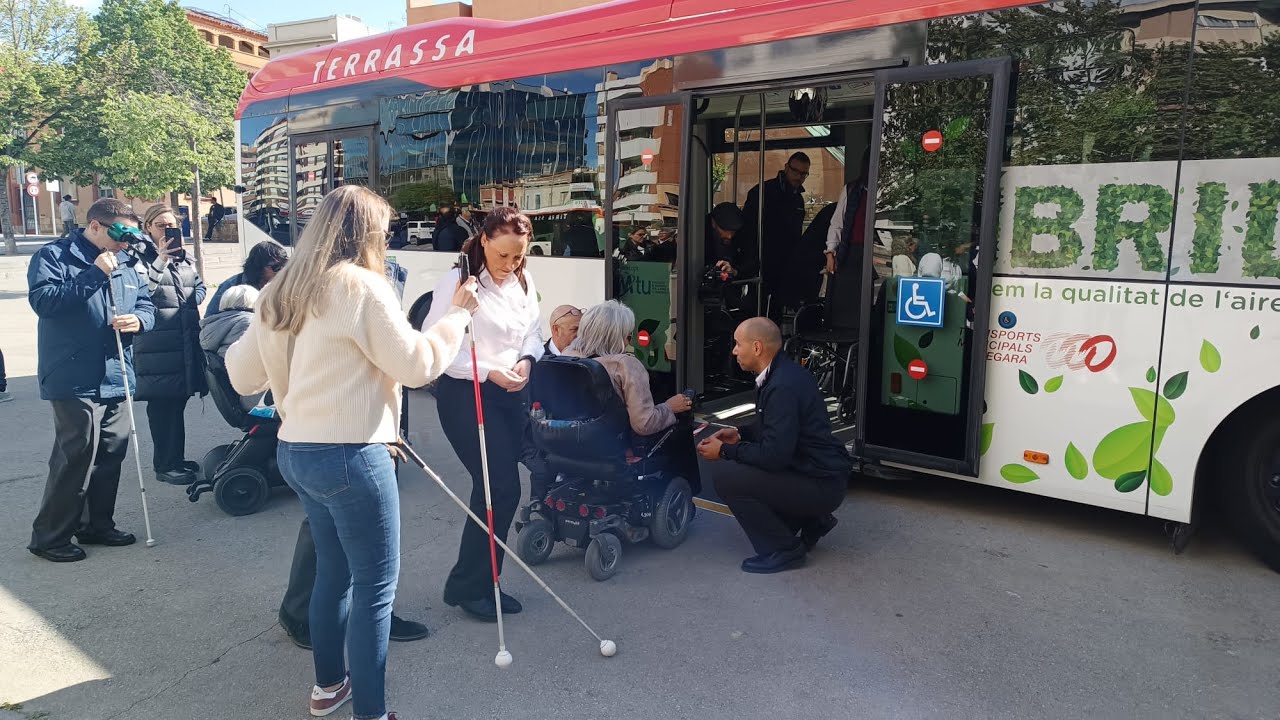 TMESA organitza una jornada de sensibilizació per fer que el transport públic sigui més inclusiu