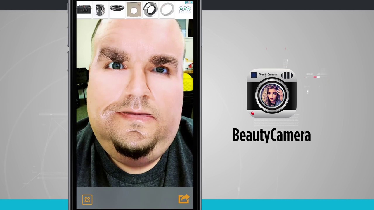 BeautyCamera -Analog Filter iPhone App Demo