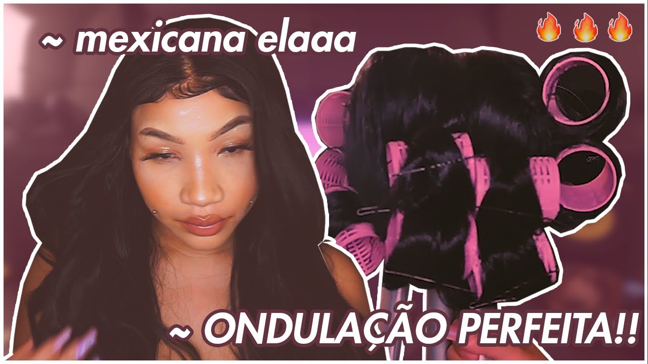COMO ONDULAR A LACE FRONT COM BOBS | IZALU