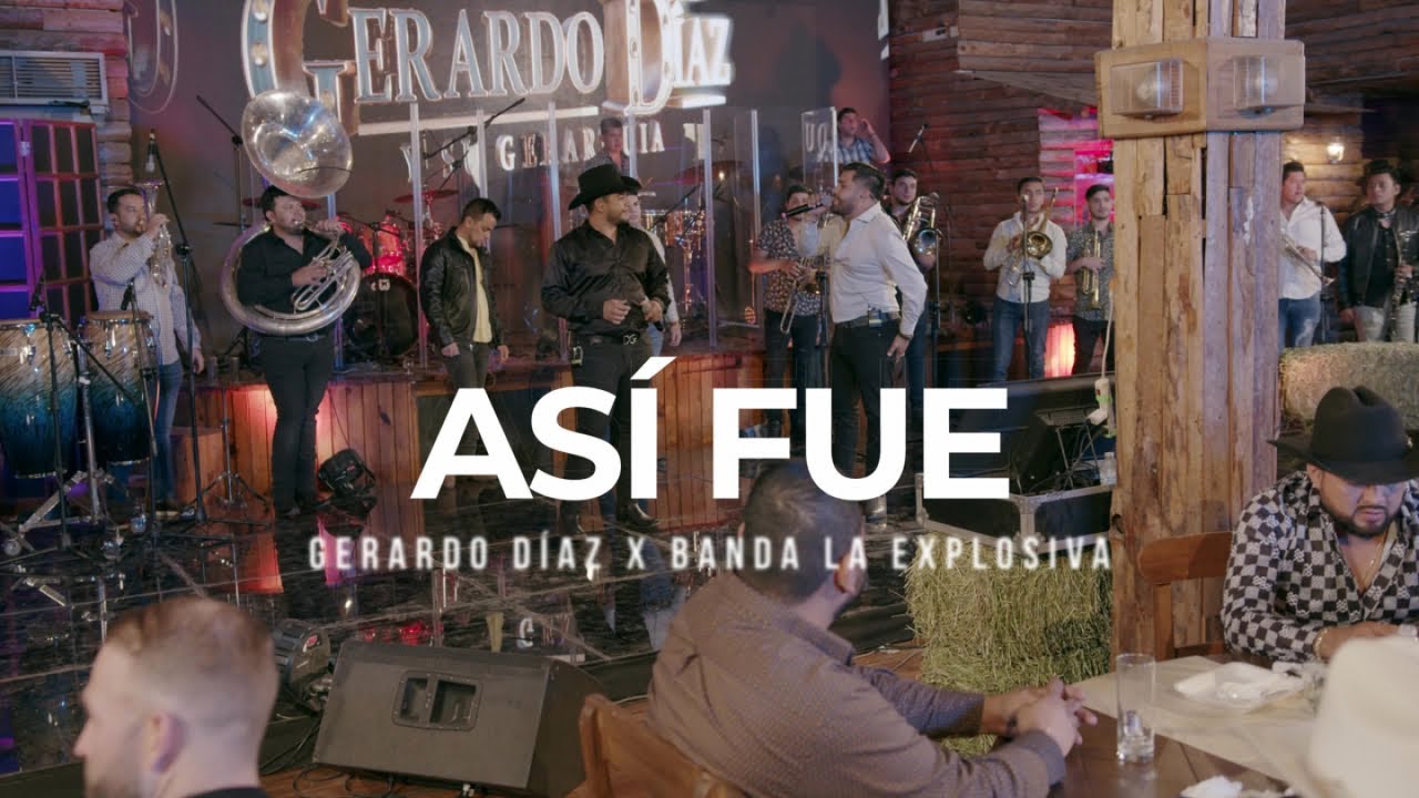 Gerardo Diaz Y Su Gerarquia, La Explosiva Banda de Maza - Así Fue