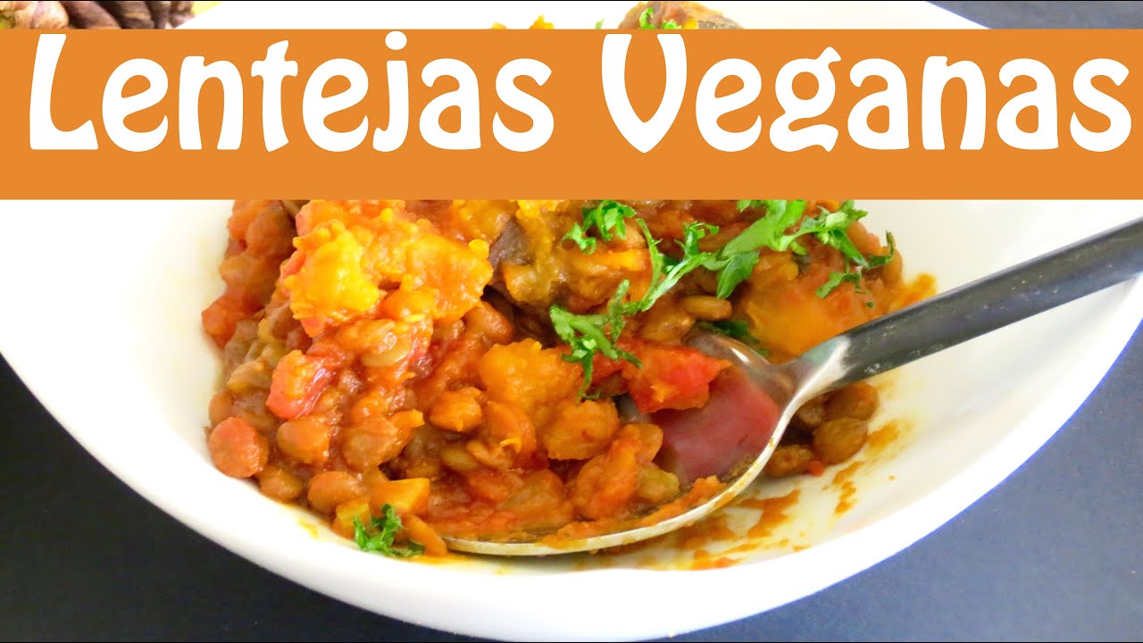Lentejas con Curcuma -- Receta Vegana -- The Frugal Chef