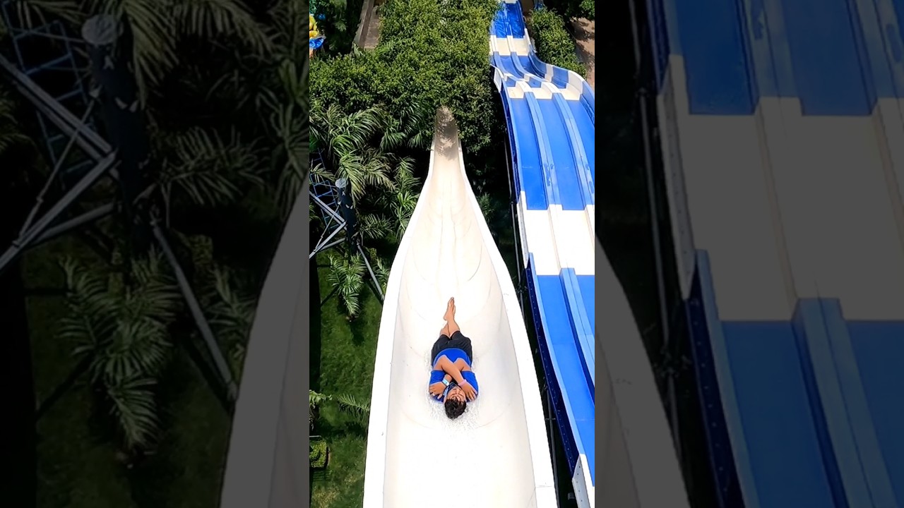 #waterslide #blue kingdom water park #freefall