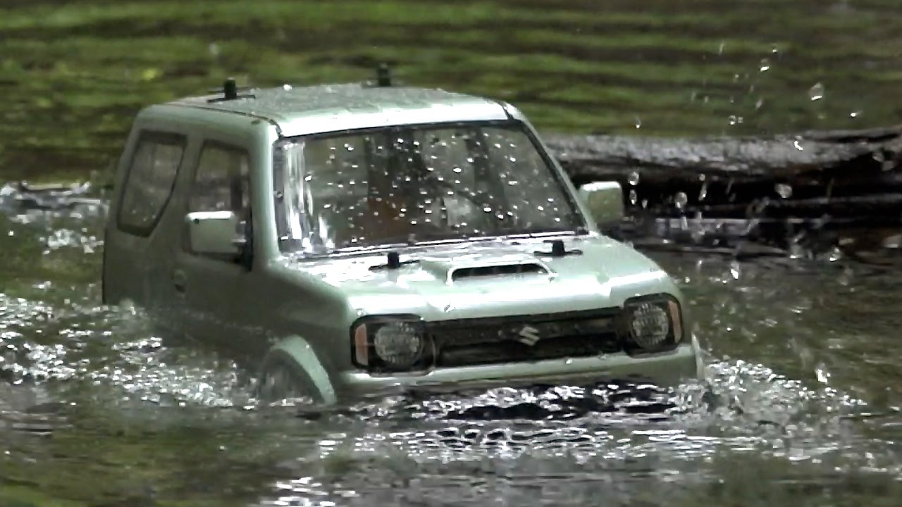 NEW! Tamiya MF-01X Suzuki Jimny JB23 in Awesome Action!