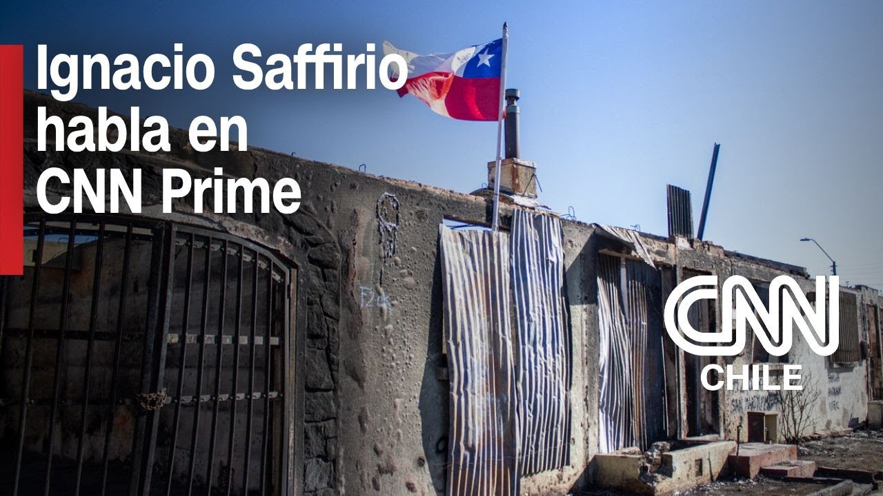 Ignacio Saffirio, de TECHO, habla en #CNNPrime sobre la reconstrucción tras los incendios
