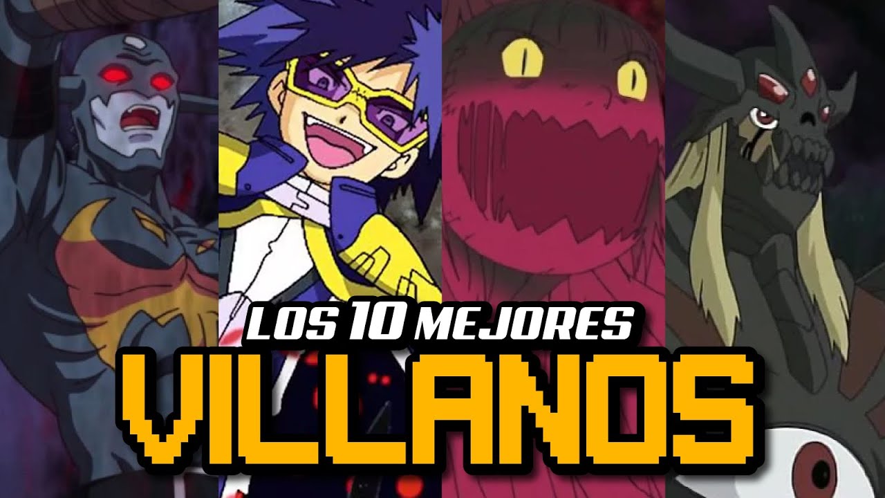 👾 LOS 10 MEJORES VILLANOS EN DIGIMON 👾 | Armando R.