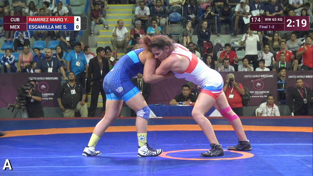 GOLD WW - 65 kg: Y. RAMIREZ MARQ (CUB) v. S. ESCAMILLA ME (MEX)