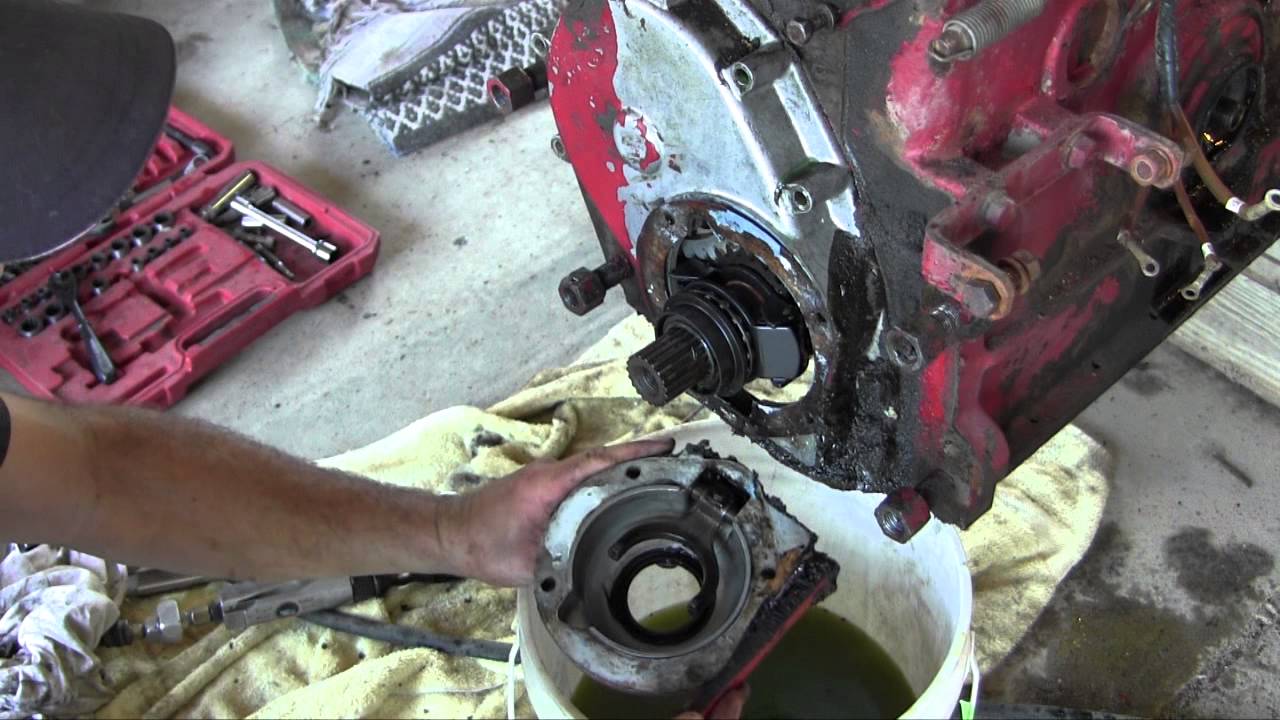 Ford Jubilee NAA Tractor Engine Rebuild Part 4 Governor and Engine Removal