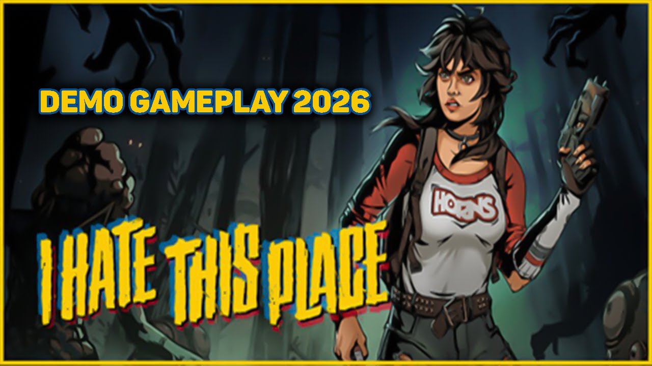 I Hate This Place - Demo Gameplay Video 2026 (PC) - Horror/Comics/Survival/Stealth