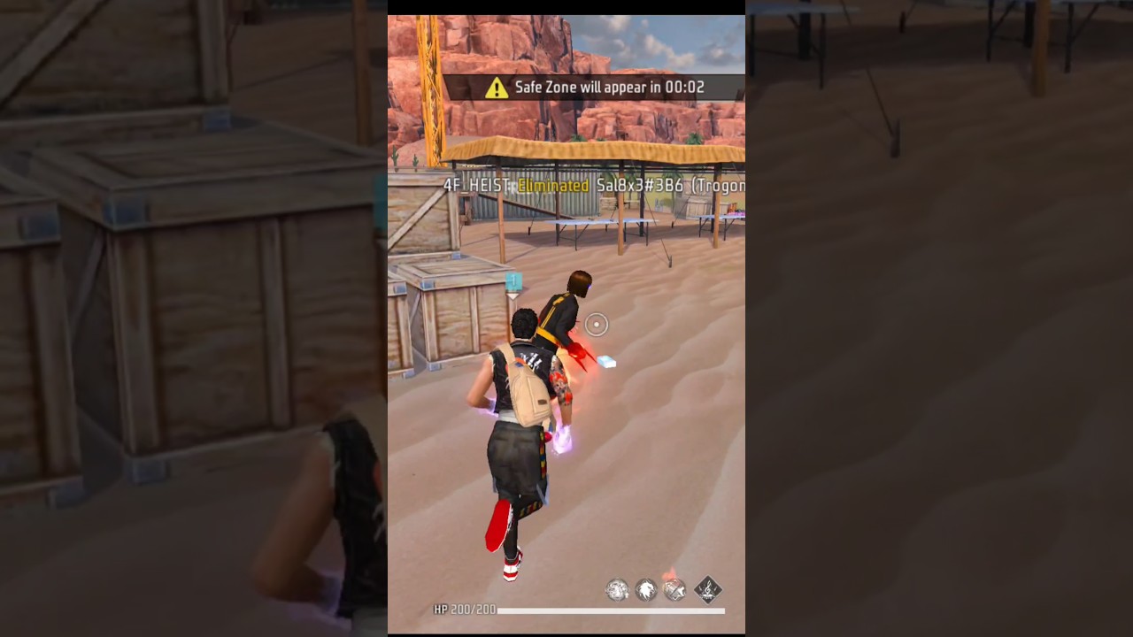 Enemy Squad Surrounded Me Right After Landing! | Free Fire Gameplay 