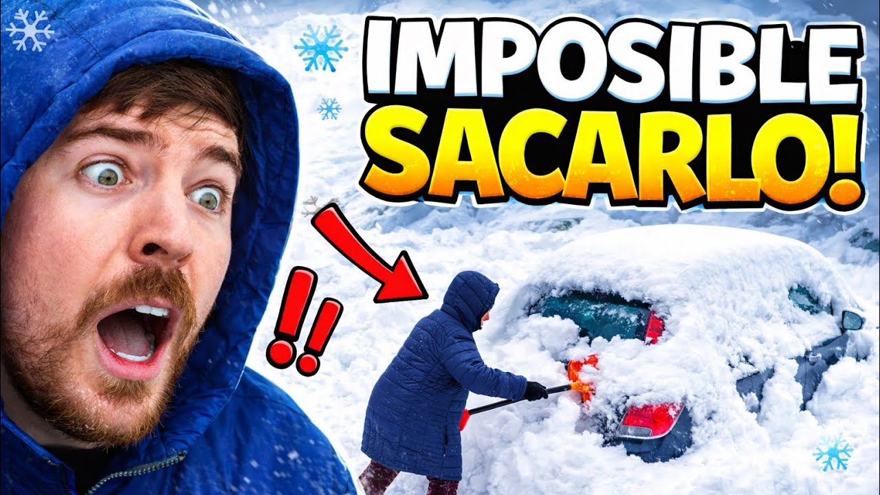 Tormenta de Nieve EXTREMA Hoy! Autos Atrapados y Calles Imposibles ❄️🚗