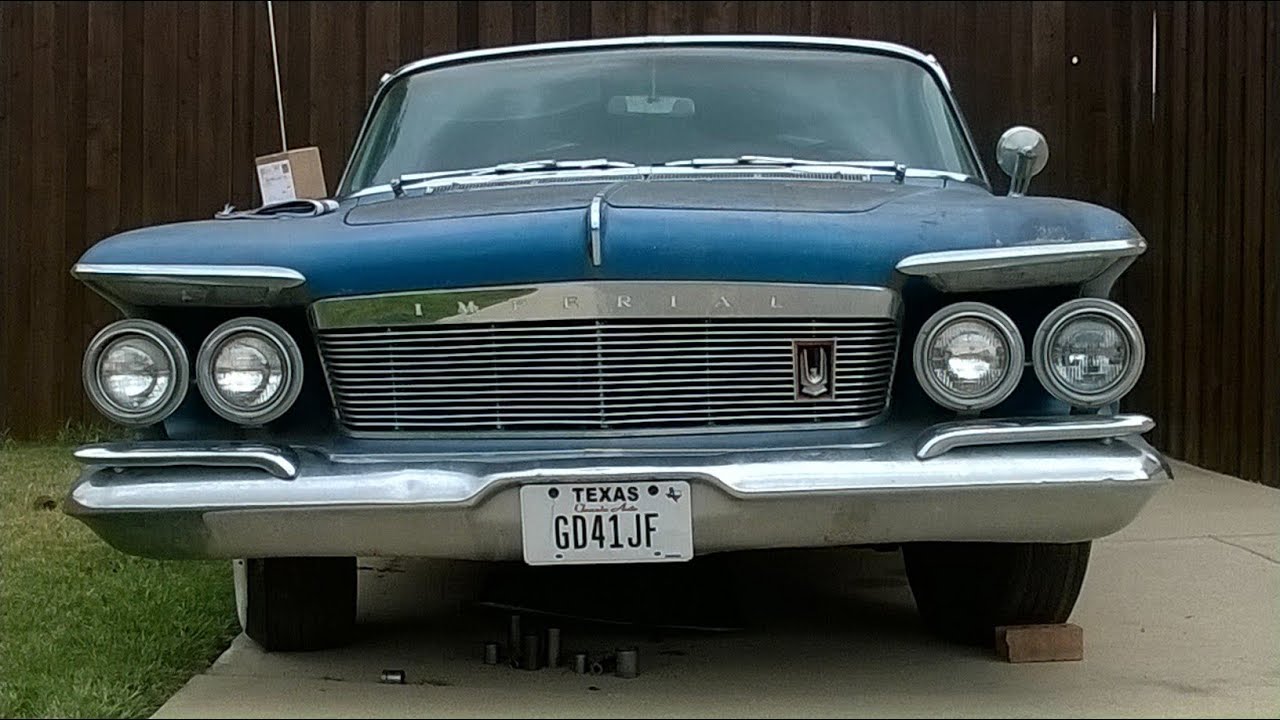 Will It Run? 1961 Imperial Video 1 of 8: CL Score! As found!