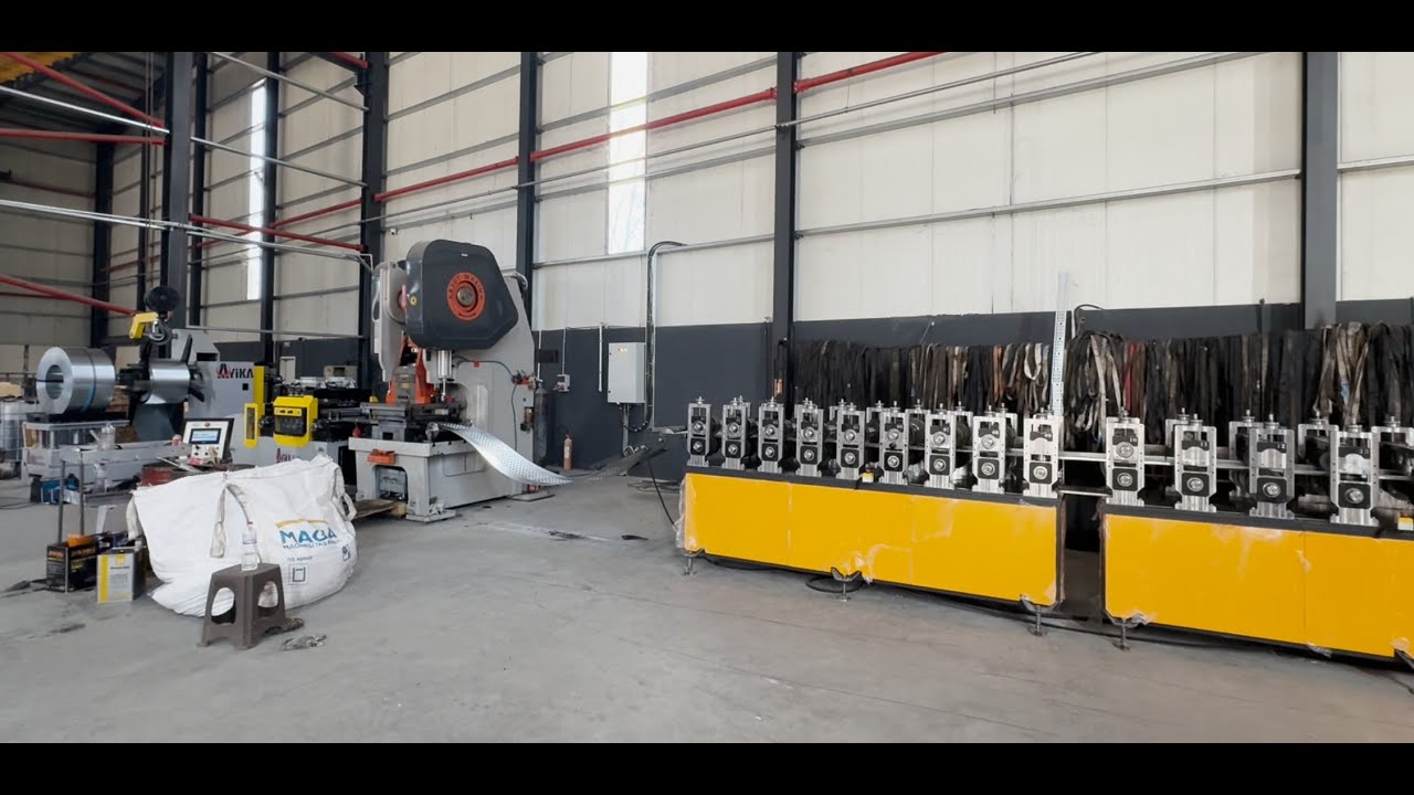 SCAFFOLDING PRODUCTION LINE - İSKELE KALAS ÜRETİM HATTI