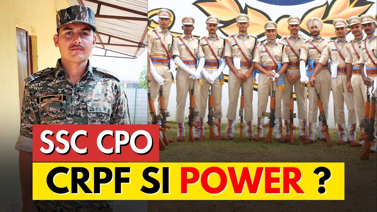 CRPF SI Power in Battalion | Day to Day working | Working Departments | CAPF #cpo  #ssc  #crpf