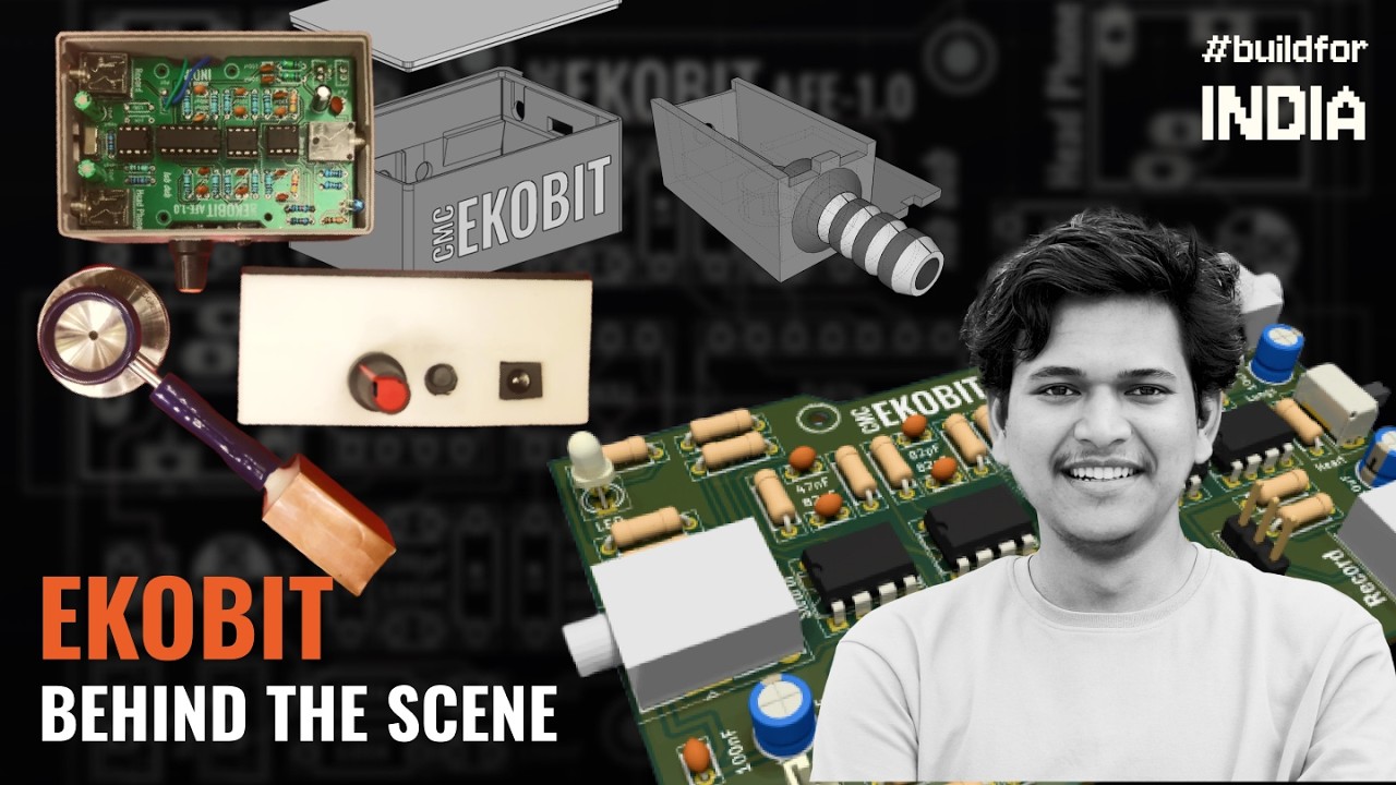 EKOBIT (electronic stethoscope) - Behind The Scene | CMC Vellore | IIT Madras | Clinical Engineering