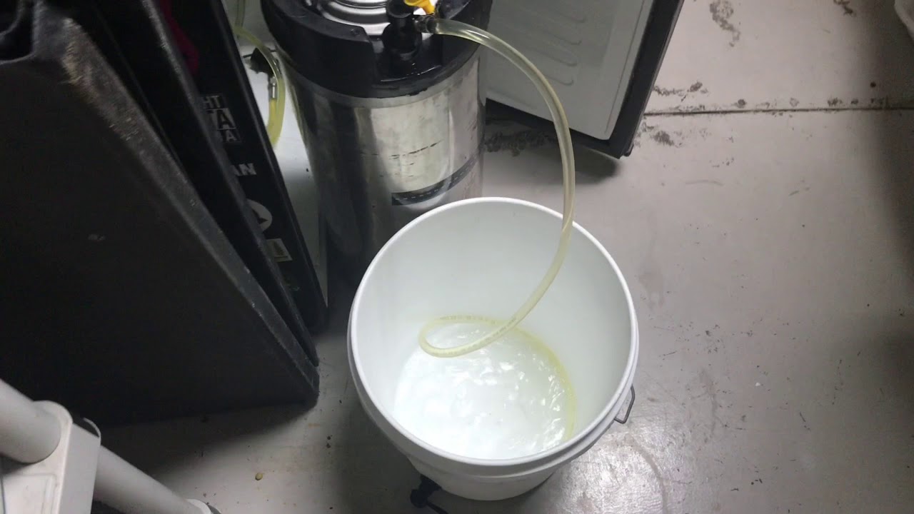 Liquid Purging a Keg, then Closed System Transfer