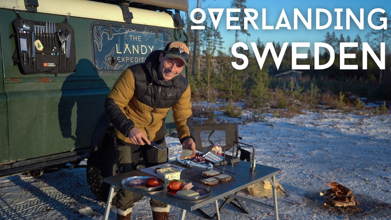 Overlanding Sweden in our Defender 110 Camper