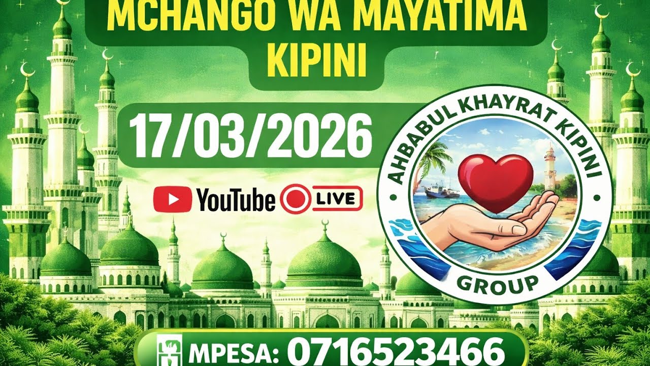LIVE🔴;MCHANGO WA MAYATIMA WA AHBABUL KHAYRAT KIPINI GROUP KIPINI-KENYA