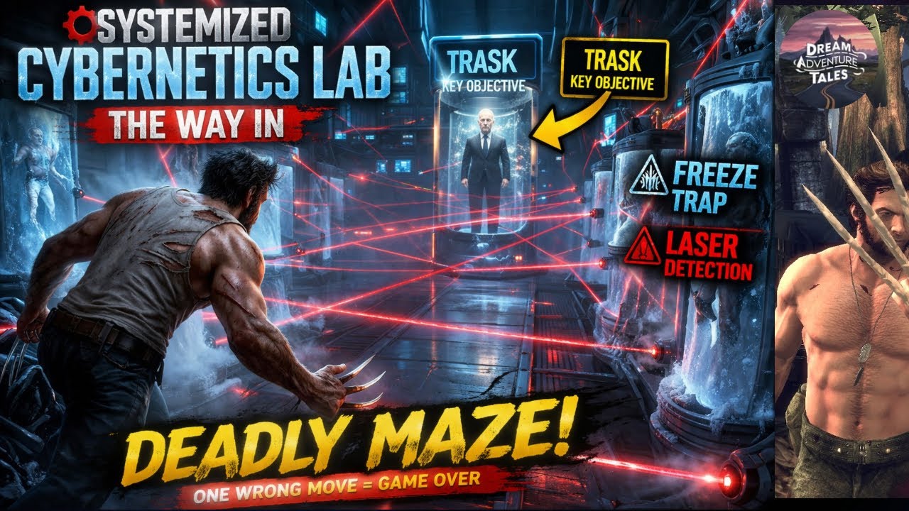 Wolverine Systemized Cybernetics Lab Escape &ndash; Laser Maze & Freeze Trap 🔥