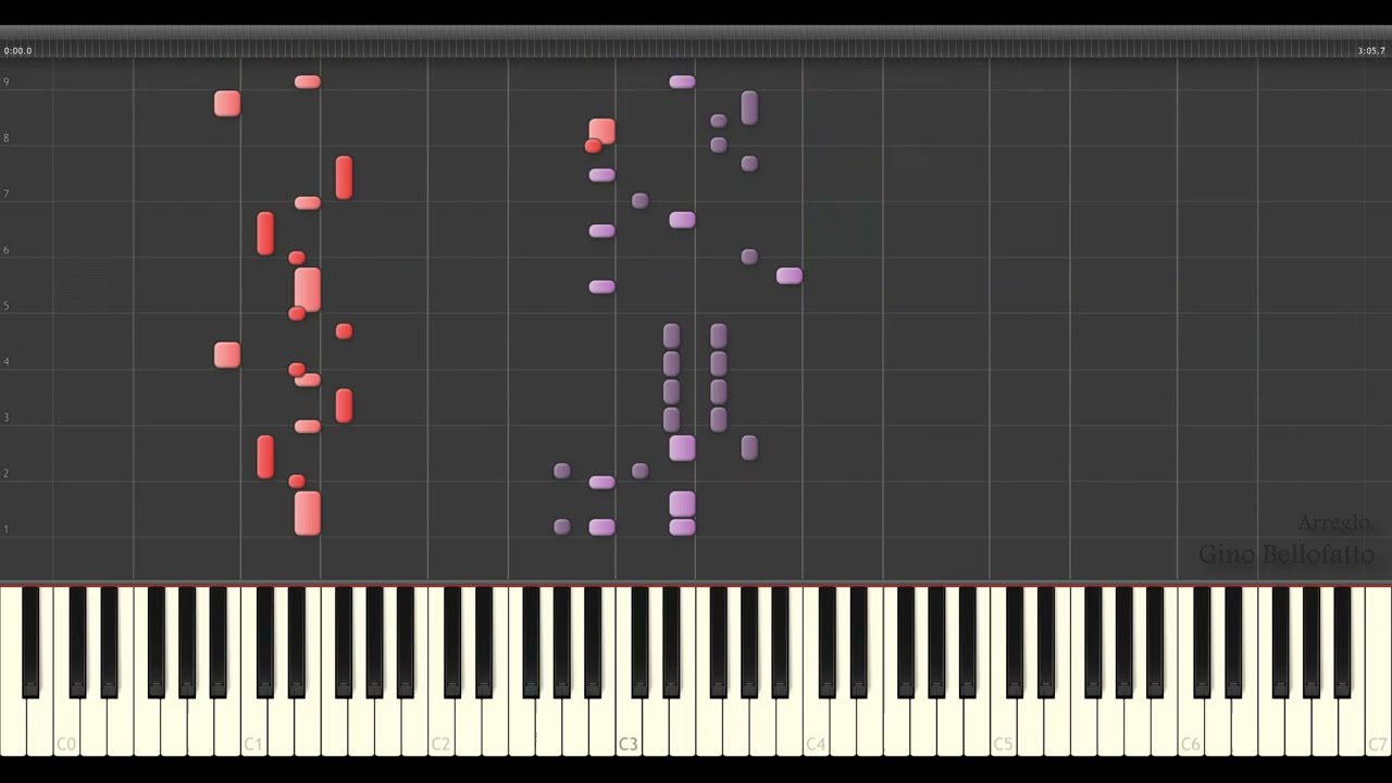 La vecindad del Chavo 🎹 piano tutorial + partitura