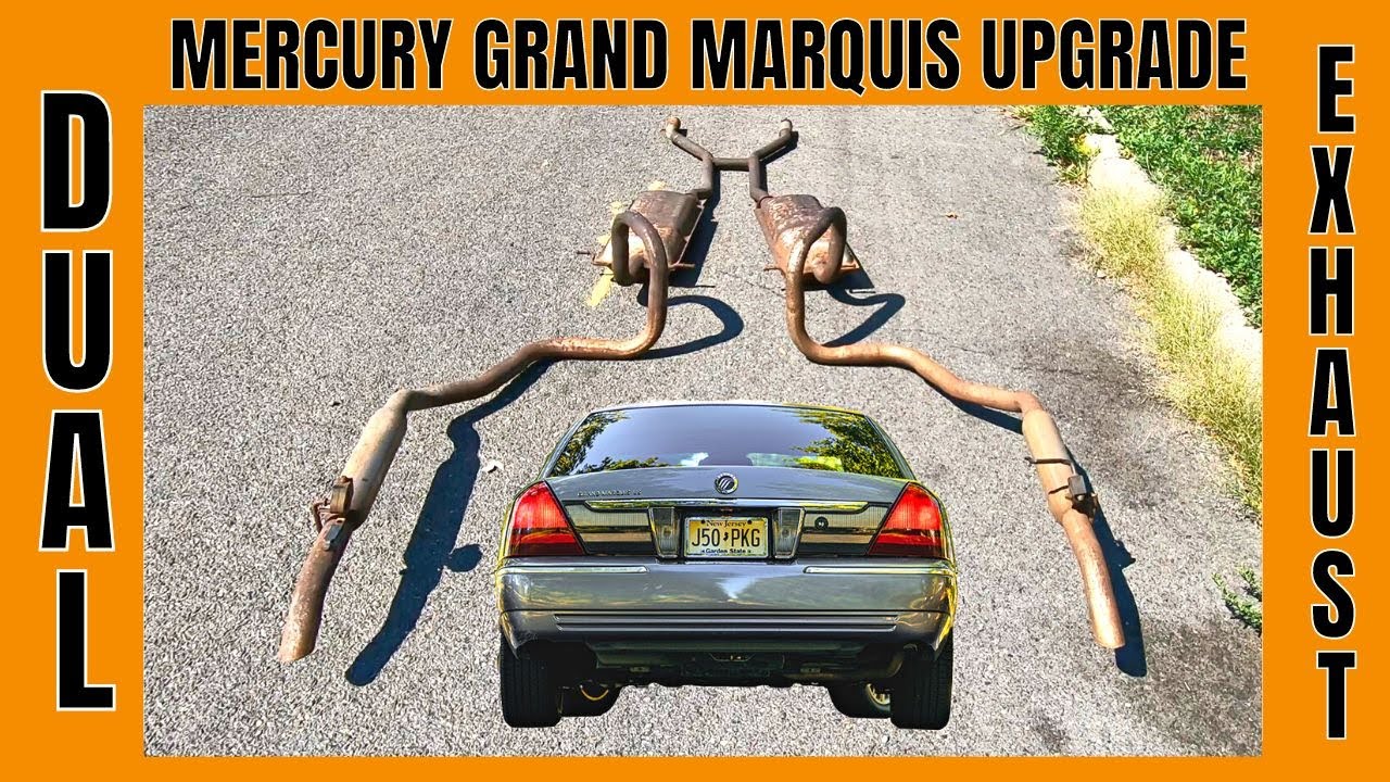Mercury Grand Marquis Dual Exhaust Upgrade  Panther Platform Rear Cat Delete Oem Ford Performance
