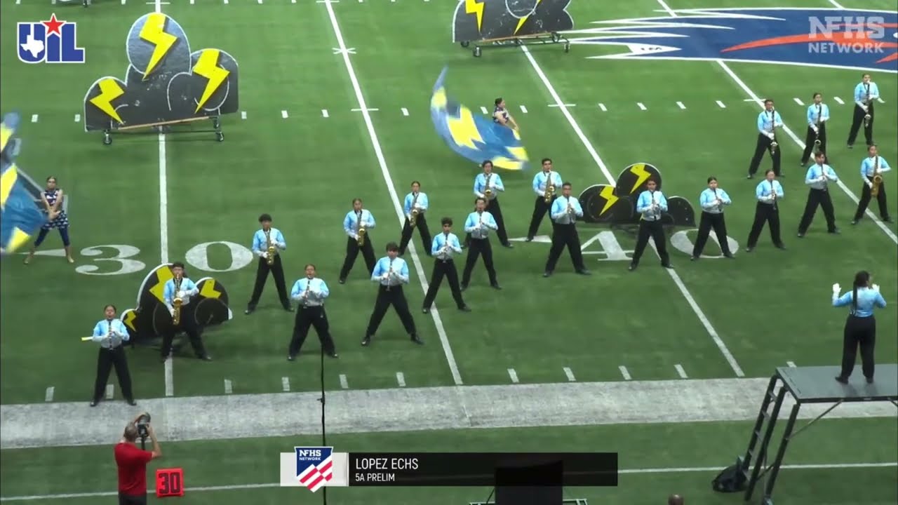 Brownsville Lopez ECHS Band 2024 Multicam | UIL State Marching Band Championships