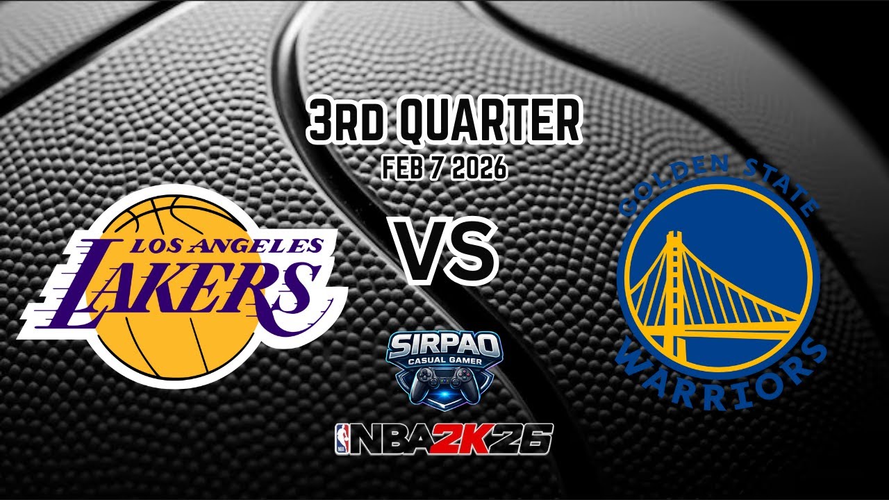 Lakers vs Warriors | Q3 | NBA 2K26 Simulation