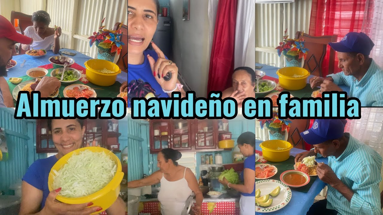 Ml VLOGMAS # 25 ALMUERZO EN FAMILIA DONDE MIS PADRES ( Noches buenas)