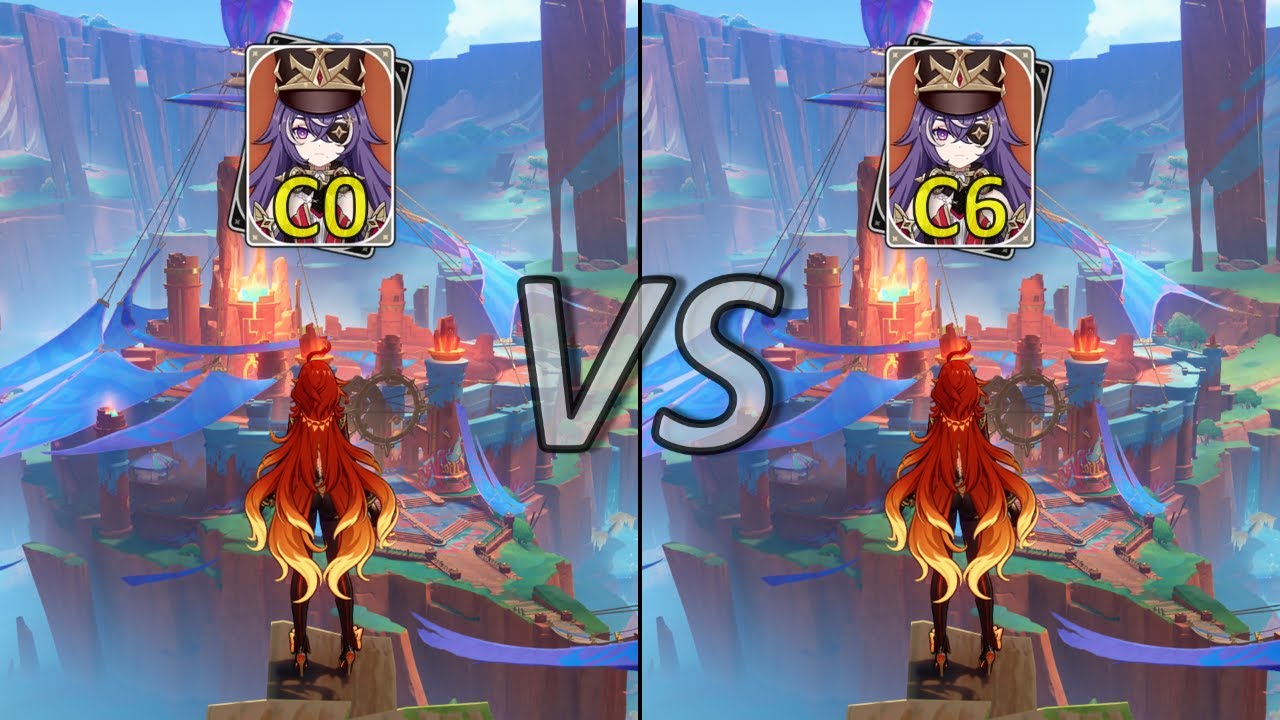 C0 vs C6 Chevreuse Quick Comparison | Mavuika Overload | Genshin Impact 6.2
