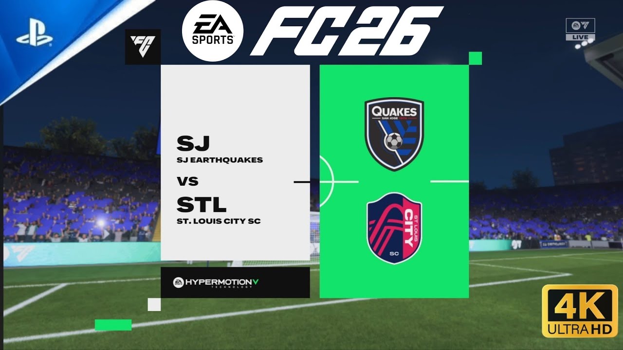 EA FC 26 — «Сан-Хосе Эртквейкс» против «Сент-Луис Сити» | MLS
