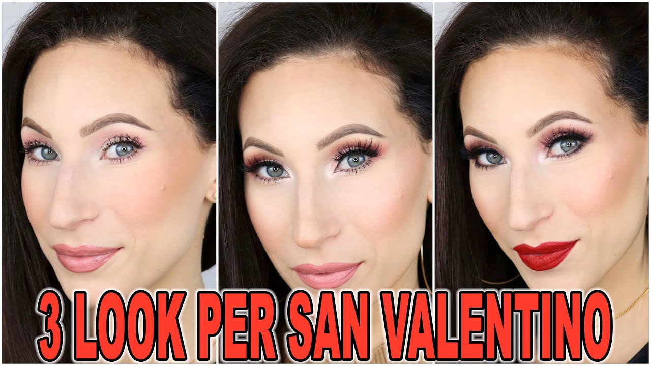 3 Makeup Look Per SAN VALENTINO Facile, Romantico & Sexy | Giulia Bencich