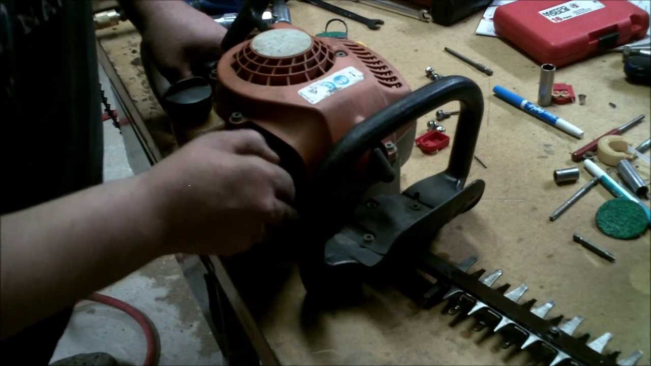 STIHL HS-45  HEDGE TRIMMER REPAIR  