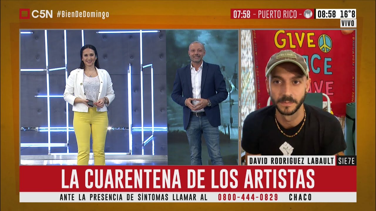La cuarentena de los artistas: entrevista a David Rodr&iacute;guez Labault (SIE7E)