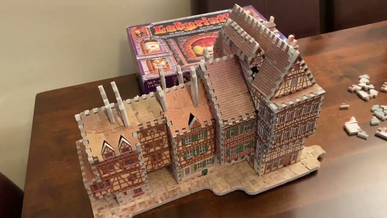 3D Puzzle - What a fiend! The hard Jigsaw