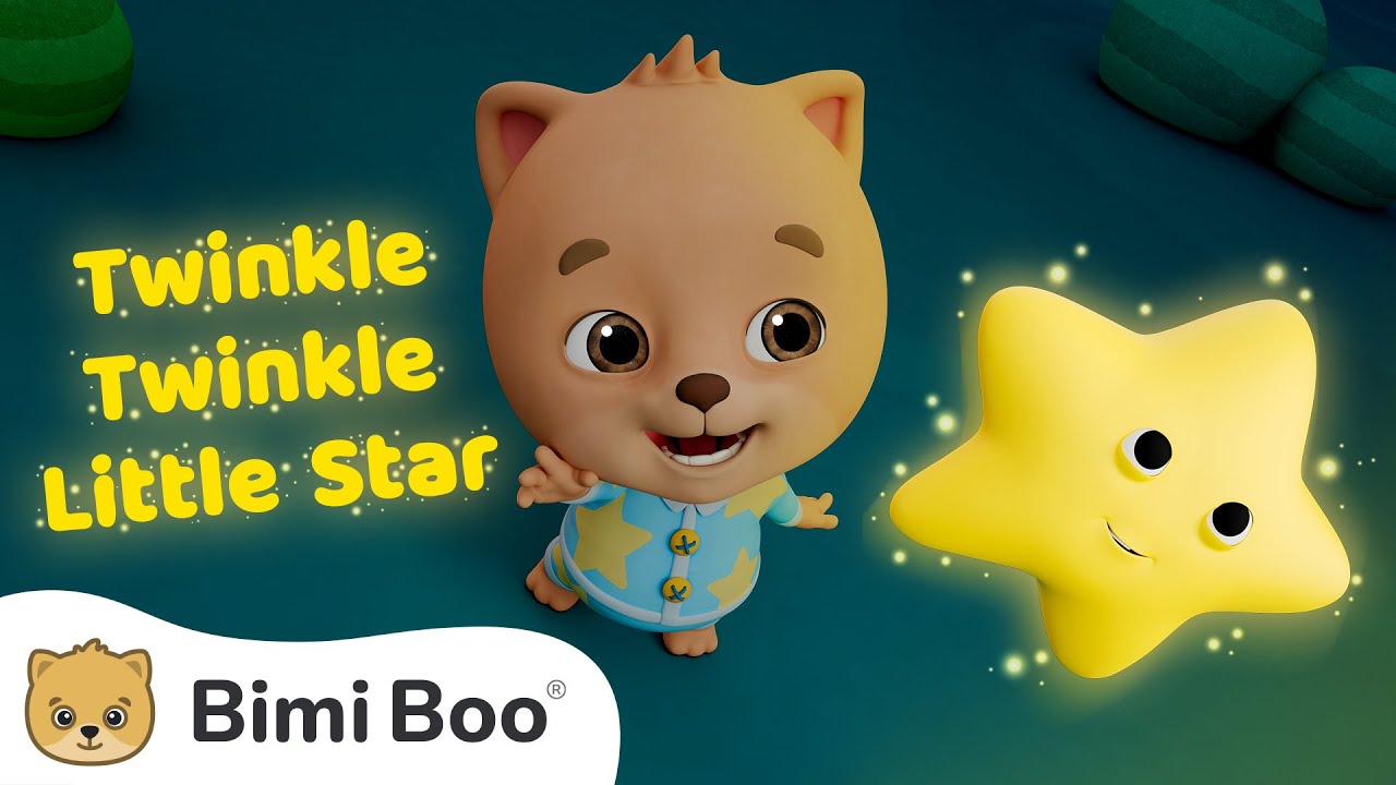 ⭐ Twinkle Twinkle Little Star Song ⭐ | Bimi Boo Kids Songs and Nursery Rhymes