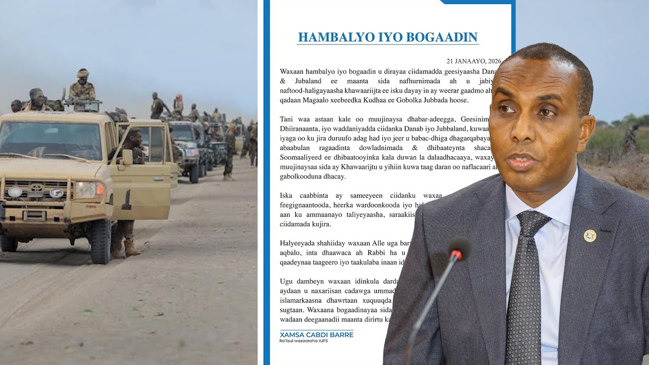 RW Xamse oo balanqaad u sameeyay Ciidanka ka Howlagala Jubaland xili uu dhawaan.....................