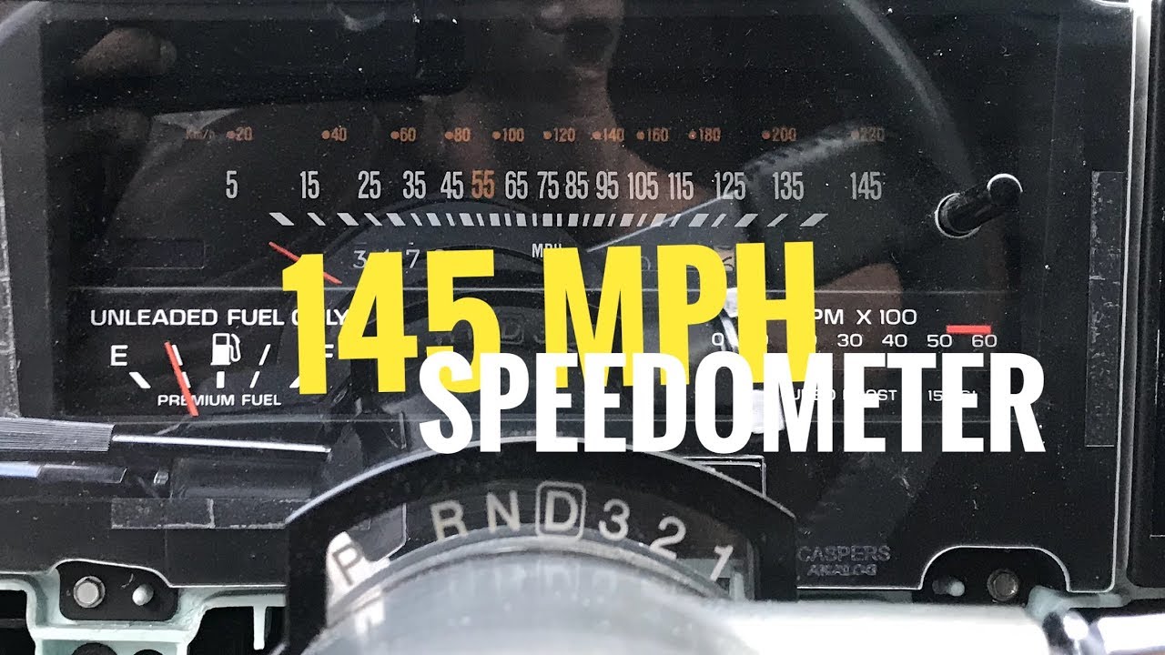 145 MPH Speedo Dash | Casper's Boost/Tach repaired LED module Install