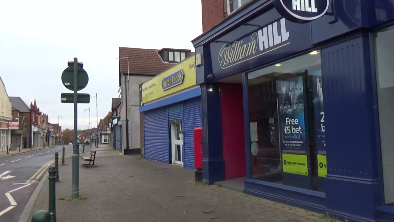 Dinnington High St Rotherham Sheffield South Yorkshire post lockdown and redevelopment in the future