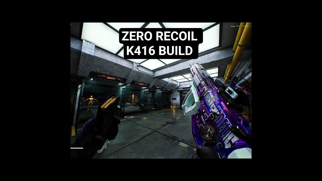 This K416 Build has Zero Recoil in Delta Force. #deltaforce #deltaforcemobile #deltaforcegame