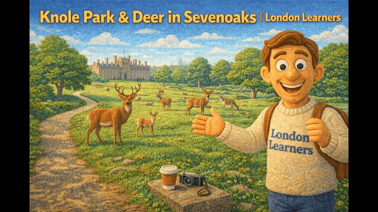 Knole Park Deer Walk | Sevenoaks Nature & History | 4K I Kent Walks I English Culture I Heritage