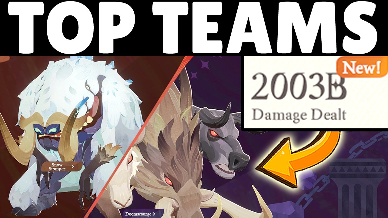 The BEST Titan Reaver: CLASH Teams! Snow Stomper x Doomscourge | AFK Journey