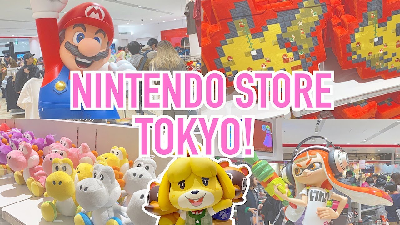 VISITING THE NINTENDO STORE JAPAN! | Japan Vlog 2020 ♡