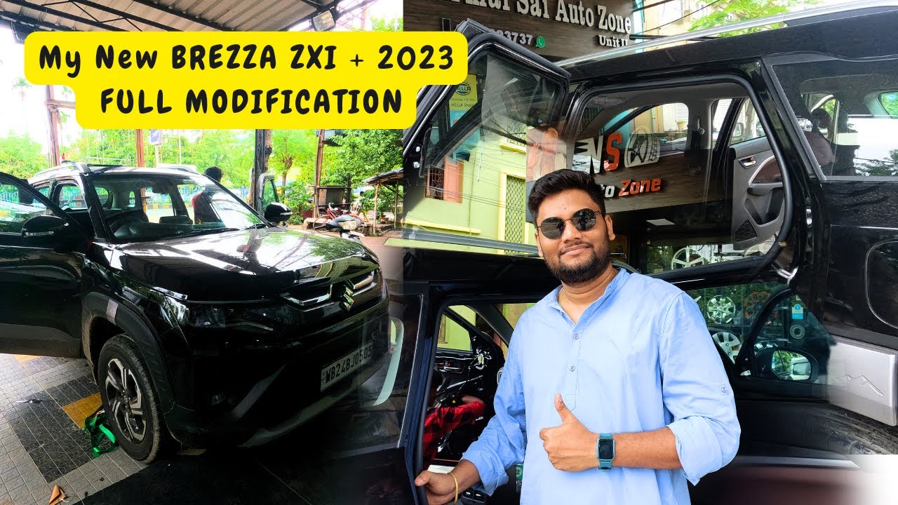 Our New Brezza ZXI PLUS 2023 Full Modification। Better Living