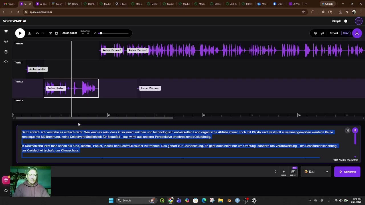 Exploring VoiceWaveAI for the first time