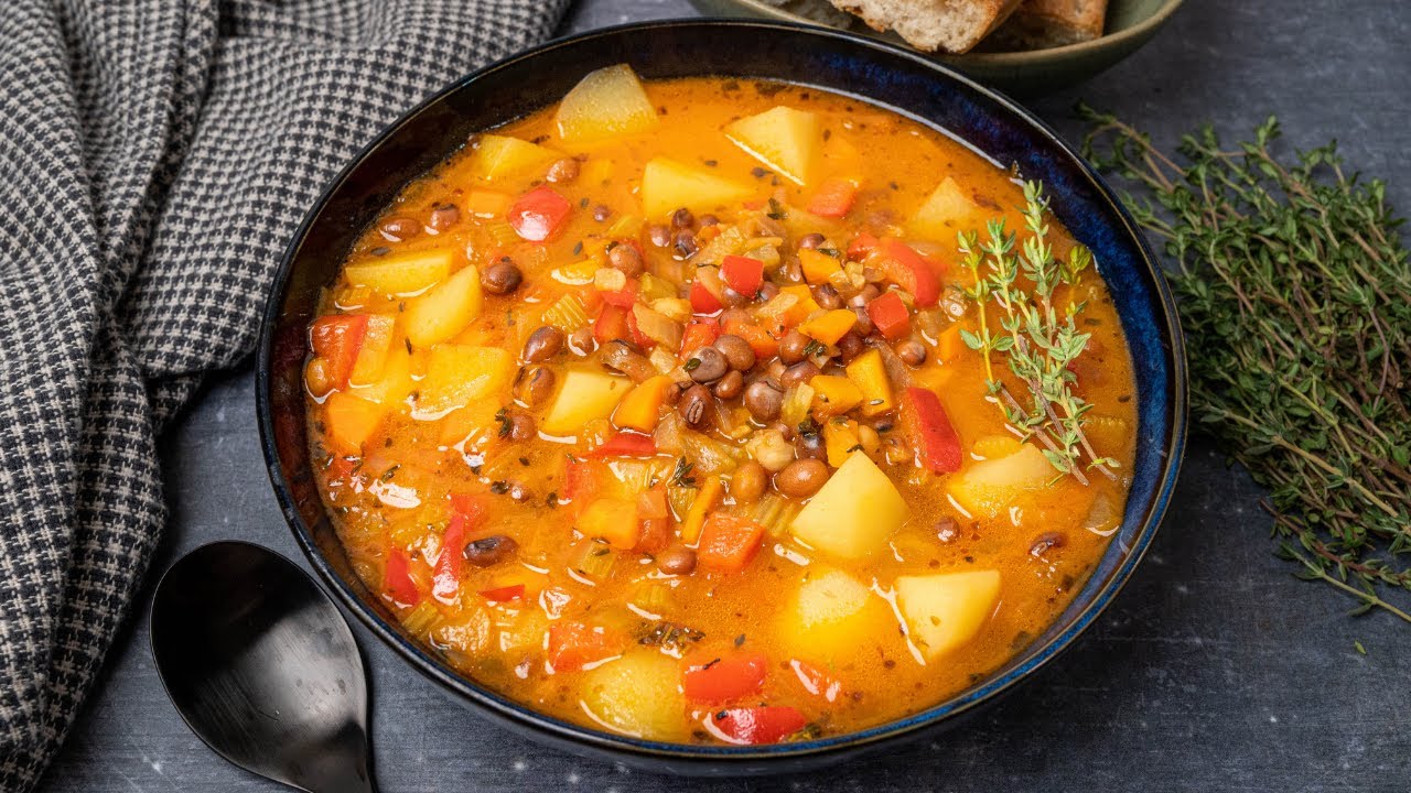 Vegan Gungo Peas Jamaican Stew