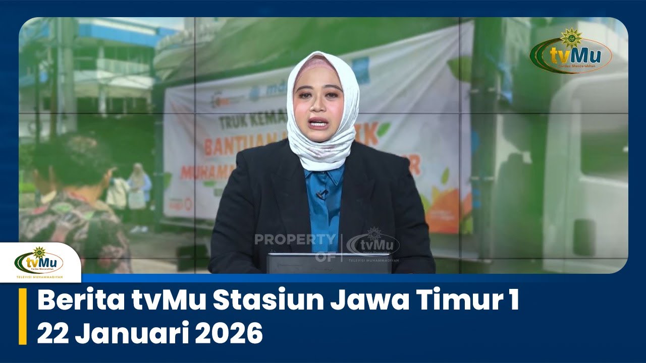 Berita tvMu Stasiun Jawa Timur 1 22 Januari 2026