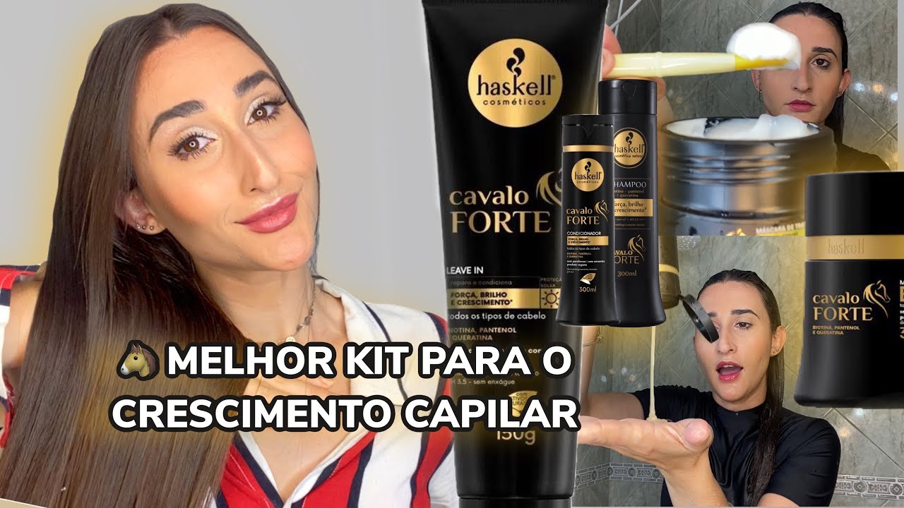 RESENHA DA LINHA CAVALO FORTE HASKELL I FORTALECE E ESTIMULA O CRESCIMENTO - STHE COELHO