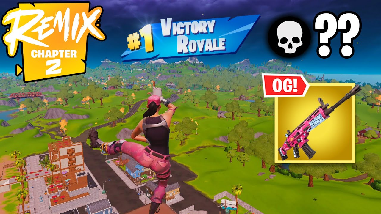 Fortnite Chapter 2 Remix | High Kill Solo Ranked OG Gameplay (Keyboard & Mouse)