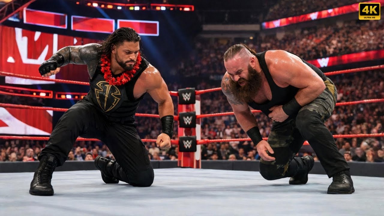 ROMAN REIGNS VS BRAUN STROWMAN – TRIBAL CHIEF TRAPPED WITH THE MONSTER | HELL IN A CELL 2026